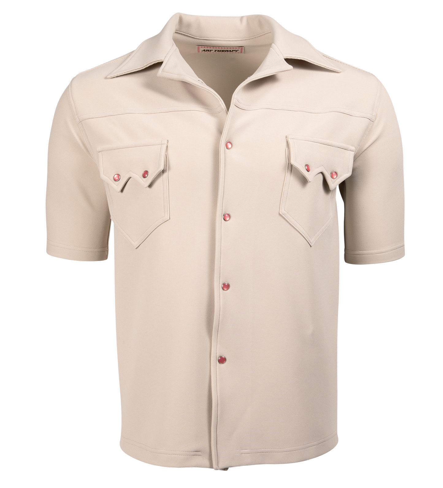 (IVORY) WESTERN SHIRT